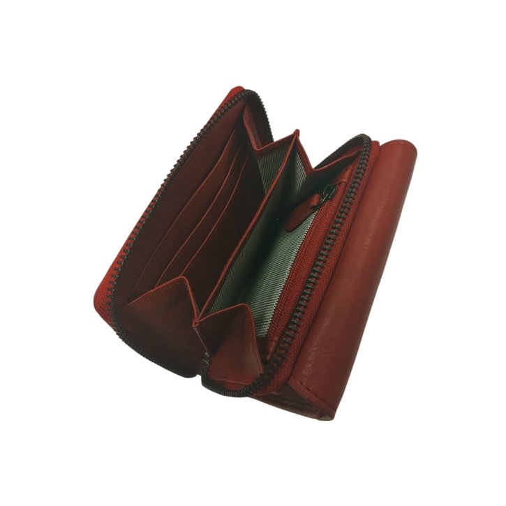 Aunts & Uncles Lesley Zipbörse Damen intense rust